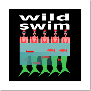 Wild Swim Posters and Art